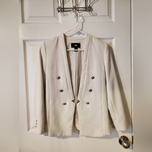 H&M White Blazer